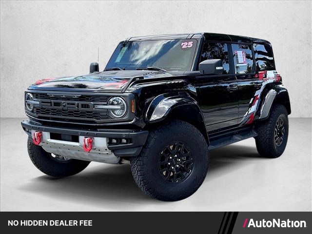Shadow Black 2025 Ford Bronco Raptor SUV / Crossover Four-Wheel Drive Automatic