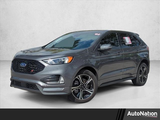 Carbonized Gray Metallic 2022 Ford Edge ST AWD SUV / Crossover All-Wheel Drive 7-Speed Automatic