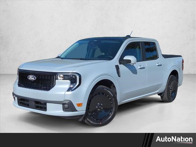 Space White Metallic 2026 Ford Maverick Lobo SuperCrew AWD Pickup Truck All-Wheel Drive 7-Speed Automatic