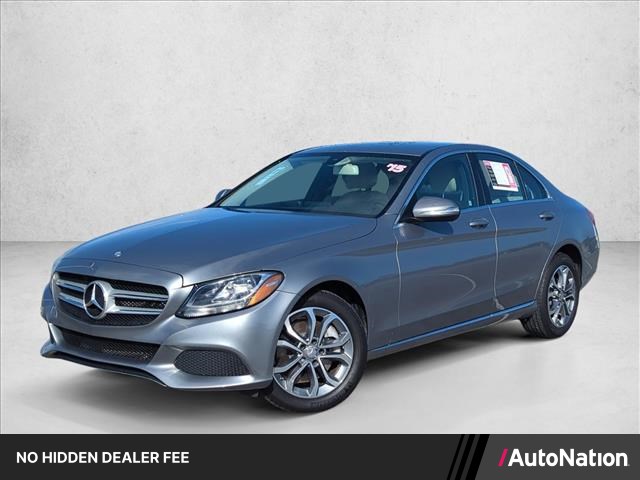 Palladium Silver Metallic 2015 Mercedes-Benz C-Class C 300 4MATIC Sedan All-Wheel Drive Automatic