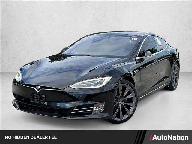 Solid Black 2019 Tesla Model S Sedan All-Wheel Drive Automatic