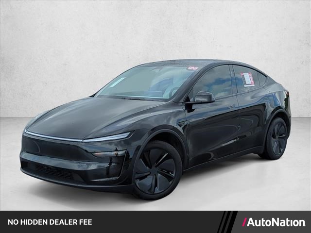Solid Black 2026 Tesla Model Y SUV / Crossover All-Wheel Drive Automatic