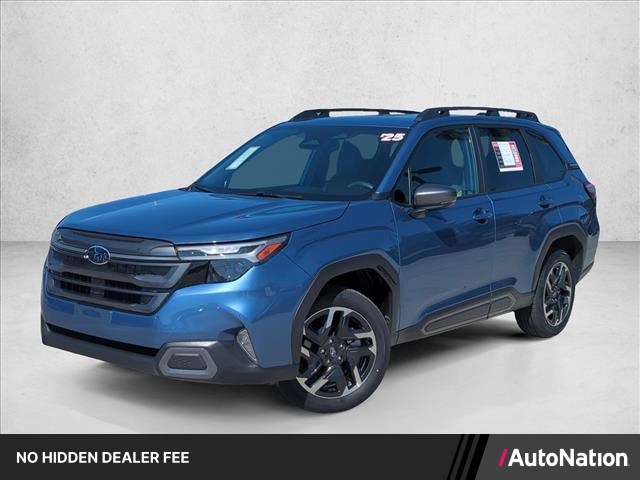 Horizon Blue Pearl 2025 Subaru Forester Limited Crossover AWD SUV / Crossover All-Wheel Drive Automatic