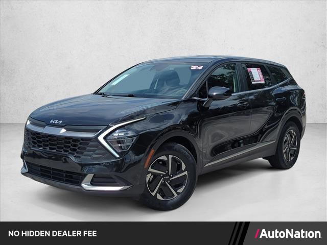Fusion Black 2024 Kia Sportage Hybrid SUV / Crossover Front-Wheel Drive Automatic