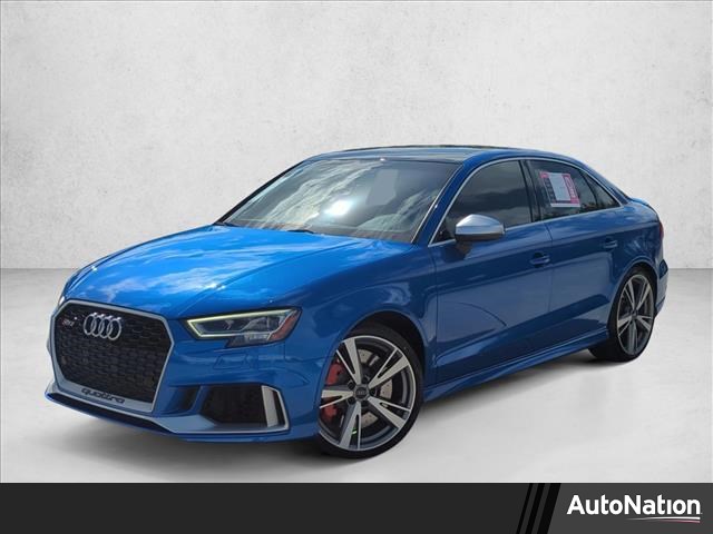 Ara Blue Crystal Effect 2019 Audi RS 3 2.5T quattro Sedan All-Wheel Drive Automatic