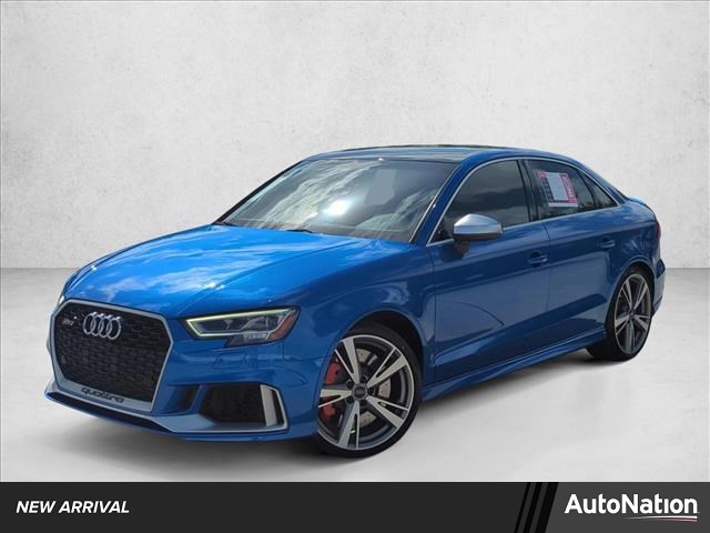 Ara Blue Crystal Effect 2019 Audi RS 3 2.5T quattro Sedan All-Wheel Drive Automatic