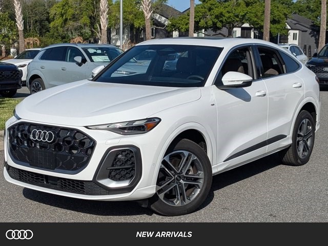 Arkona White 2025 Audi Q5 Sportback quattro Premium S Line 45 TFSI Sedan All-Wheel Drive Automatic