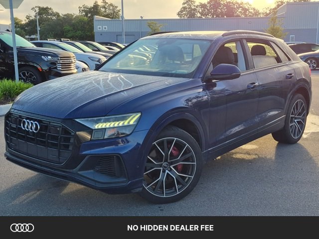 Navarra Blue Metallic 2019 Audi Q8 SUV / Crossover All-Wheel Drive Automatic