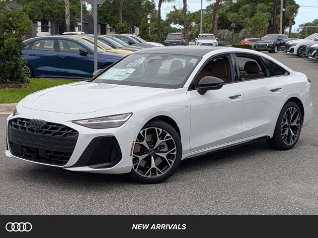 Glacier White Metallic 2026 Audi A6 quattro Premium Plus 55 TFSI Sedan All-Wheel Drive Automatic
