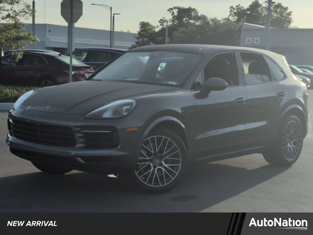 Gray 2023 Porsche Cayenne Platinum Edition AWD SUV / Crossover All-Wheel Drive Automatic