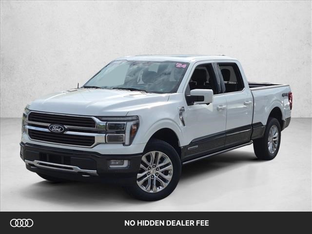 Star White Metallic Tri-Coat 2024 Ford F-150 Pickup Truck Four-Wheel Drive Automatic