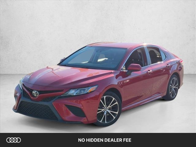 Supersonic Red 2019 Toyota Camry Sedan Front-Wheel Drive Automatic