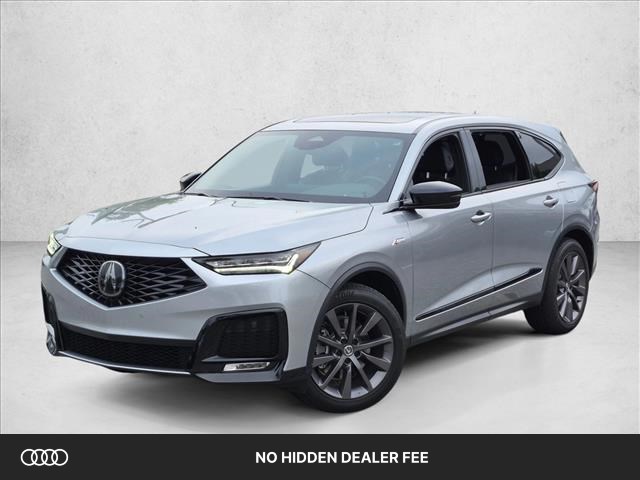 Silver 2025 Acura MDX SUV / Crossover All-Wheel Drive Automatic