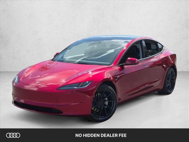 Ultra Red 2024 Tesla Model 3   Automatic