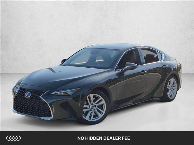 Black (Caviar) 2025 Lexus IS Sedan Rear-Wheel Drive Automatic