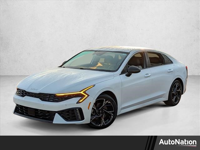 Snow White Pearl 2025 Kia K5 GT-Line FWD Sedan Front-Wheel Drive Automatic