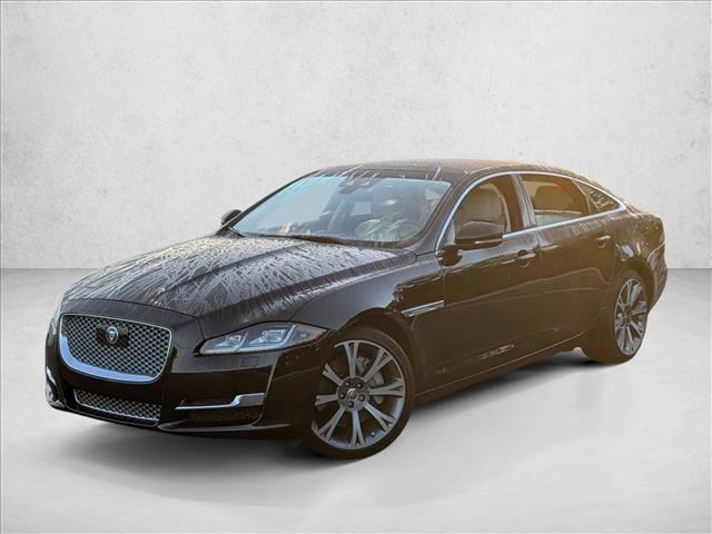 Narvik Black 2019 Jaguar XJ-Series XJL Portfolio RWD Sedan Rear-Wheel Drive Automatic