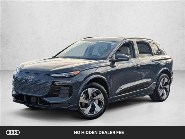 Plasma Blue Metallic 2025 Audi Q6 e-tron quattro Premium SUV / Crossover All-Wheel Drive 1-Speed Automatic