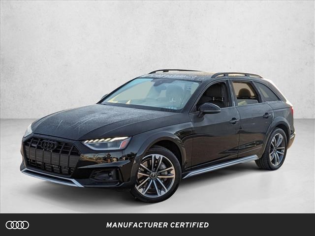 Mythos Black Metallic 2023 Audi A4 Allroad quattro Premium Plus 45 TFSI AWD Wagon All-Wheel Drive 8-Speed Automatic