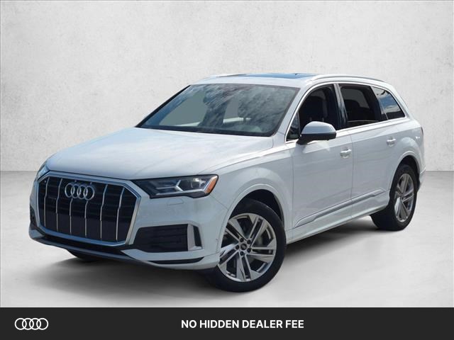 Glacier White Meta 2022 Audi Q7 SUV / Crossover All-Wheel Drive Automatic