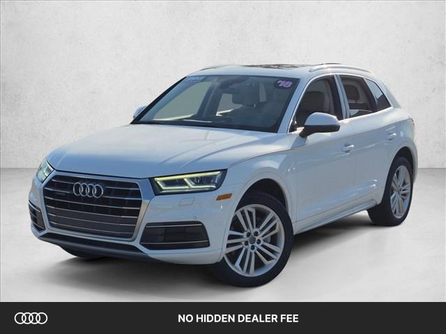 Ibis White 2018 Audi Q5 SUV / Crossover All-Wheel Drive Automatic
