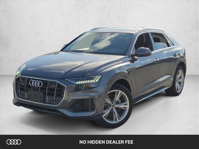 Samurai Gray Metallic 2022 Audi Q8 SUV / Crossover All-Wheel Drive Automatic
