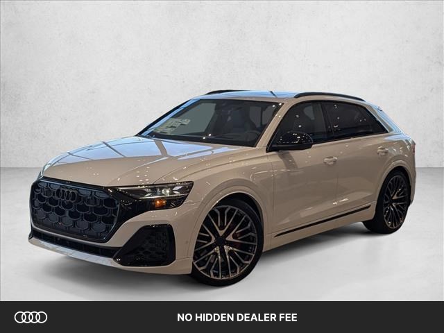 Glacier White Metallic 2026 Audi SQ8 SUV / Crossover All-Wheel Drive Automatic