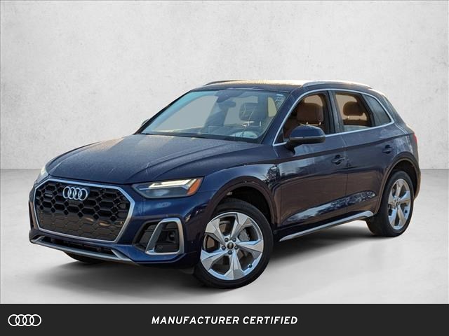 Navarra Blue Metallic 2023 Audi Q5 quattro Premium Plus S Line 45 TFSI SUV / Crossover All-Wheel Drive Automatic