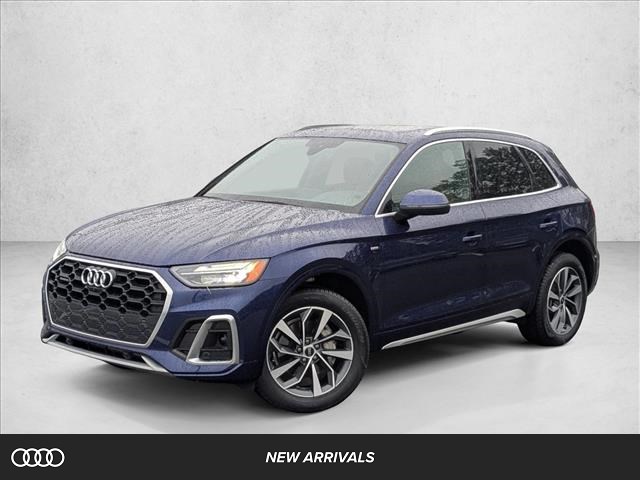 Navarra Blue Metallic 2023 Audi Q5 quattro Premium Plus S Line 45 TFSI SUV / Crossover All-Wheel Drive Automatic