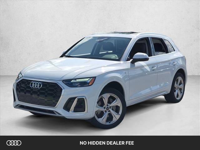 Glacier White Metallic 2023 Audi Q5 SUV / Crossover All-Wheel Drive Automatic
