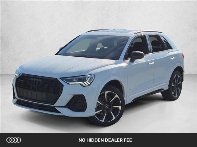 Glacier White Metallic 2025 Audi Q3 SUV / Crossover All-Wheel Drive Automatic
