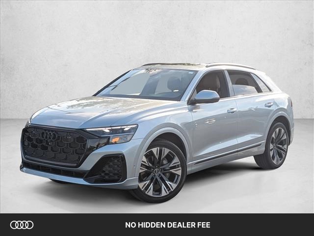 Silver 2025 Audi Q8 quattro Premium Plus 55 TFSI SUV / Crossover All-Wheel Drive Automatic
