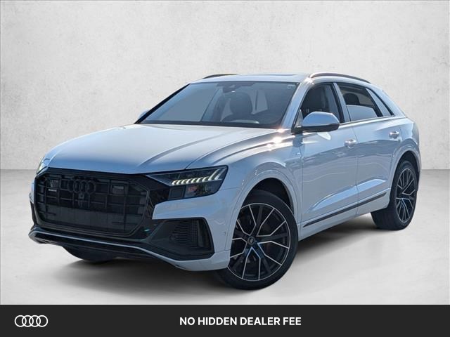 Glacier White Metallic 2023 Audi Q8 quattro Premium Plus 55 TFSI SUV / Crossover All-Wheel Drive Automatic