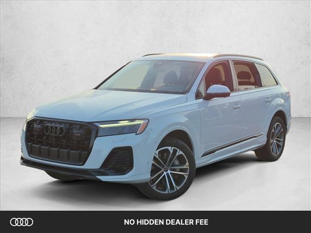 Glacier White Metallic 2025 Audi Q7 SUV / Crossover All-Wheel Drive Automatic