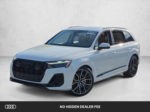 Glacier White Metallic 2025 Audi Q7 SUV / Crossover All-Wheel Drive Automatic