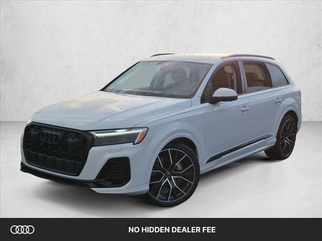 Glacier White Metallic 2025 Audi Q7 SUV / Crossover All-Wheel Drive Automatic