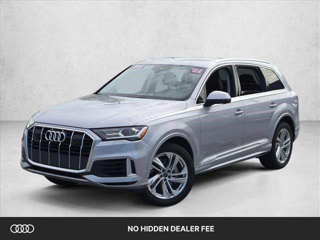 Florett Silver Metallic 2022 Audi Q7 SUV / Crossover All-Wheel Drive Automatic