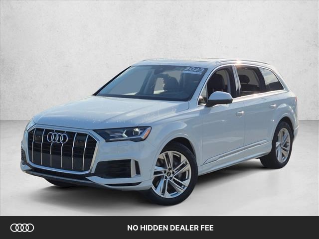 Glacier White Metallic 2023 Audi Q7 SUV / Crossover All-Wheel Drive Automatic