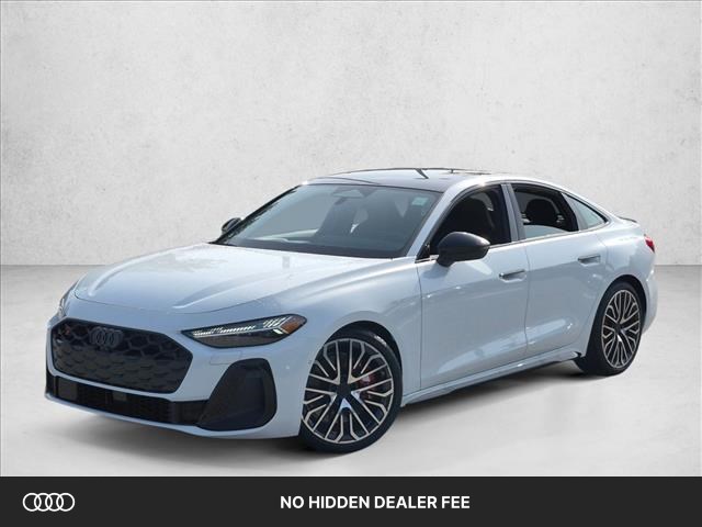 Glacier White Metallic 2026 Audi S5 Sedan All-Wheel Drive Automatic
