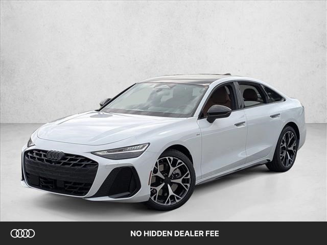 Glacier White Metallic 2026 Audi A6 quattro Premium Plus 55 TFSI Sedan All-Wheel Drive Automatic