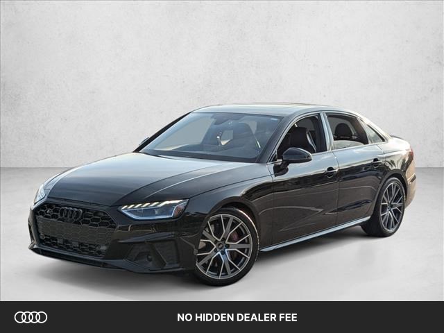 Mythos Black Metallic 2023 Audi S4 3.0T quattro Premium Plus AWD Sedan All-Wheel Drive Automatic