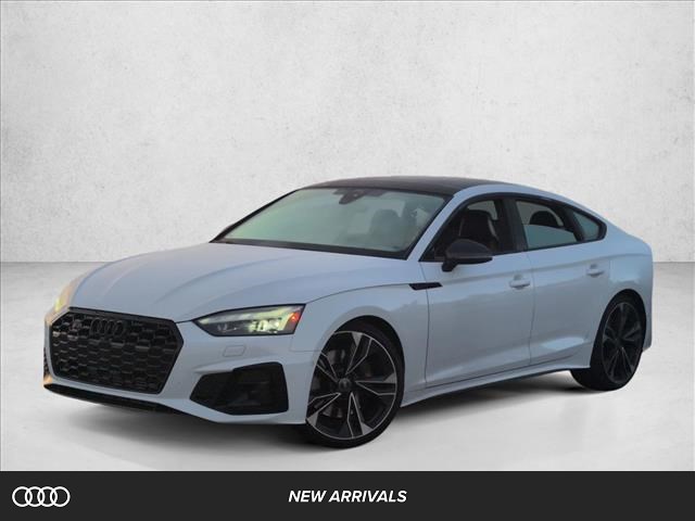 Glacier White Metallic 2023 Audi S5 Sportback 3.0T quattro Premium AWD Sedan All-Wheel Drive Automatic