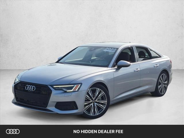 Florett Silver Metallic 2022 Audi A6 Sedan All-Wheel Drive Automatic