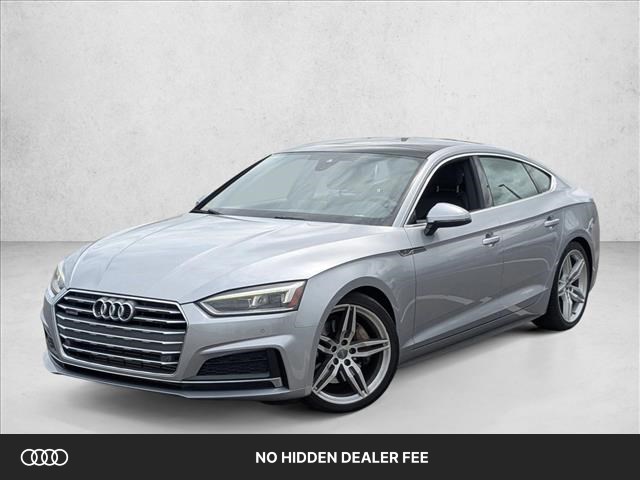 Florett Silver Metallic 2019 Audi A5 Sportback quattro Premium Plus 45 TFSI Sedan All-Wheel Drive 7-Speed Automatic