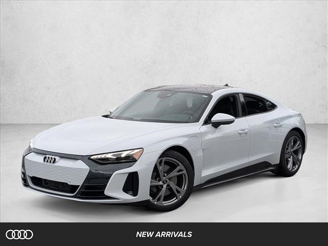 Suzuka Gray Metallic 2024 Audi e-tron GT quattro Premium Plus AWD Sedan All-Wheel Drive Automatic