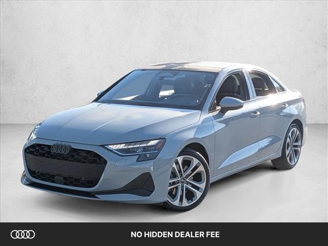 Arrow Gray Pearl Effect 2026 Audi A3 quattro Premium Plus 40 TFSI Sedan All-Wheel Drive Automatic