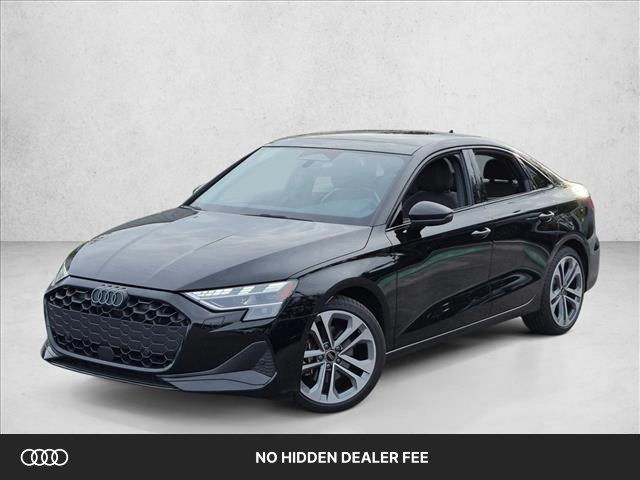 Brilliant Black 2026 Audi A3 Sedan All-Wheel Drive Automatic