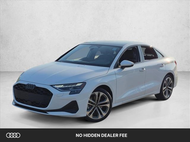 Arkona White 2026 Audi A3 Sedan All-Wheel Drive Automatic