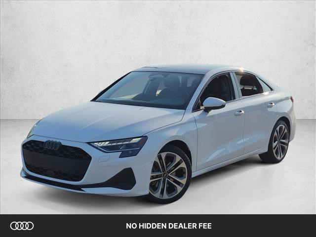Arkona White 2026 Audi A3 Sedan All-Wheel Drive Automatic