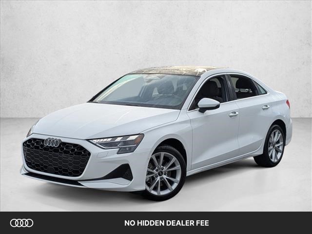 Arkona White 2026 Audi A3 quattro Premium Plus 40 TFSI Sedan All-Wheel Drive Automatic
